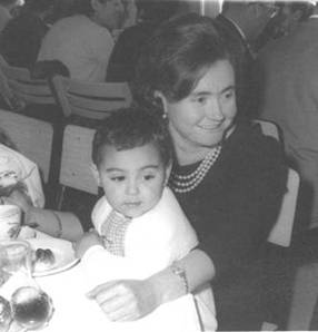 Con Viri, en el a�o 1966.