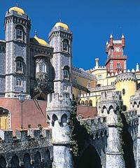 Palacio de Pena en Sintra.