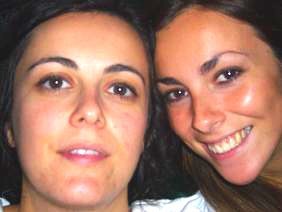 Alejandra Chac�n y Candela N�rdiz
