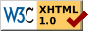 Validador XHTML 1.0 Transitional